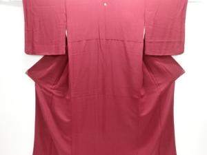 一ツ紋色無地着物（比翼・内袖付き）